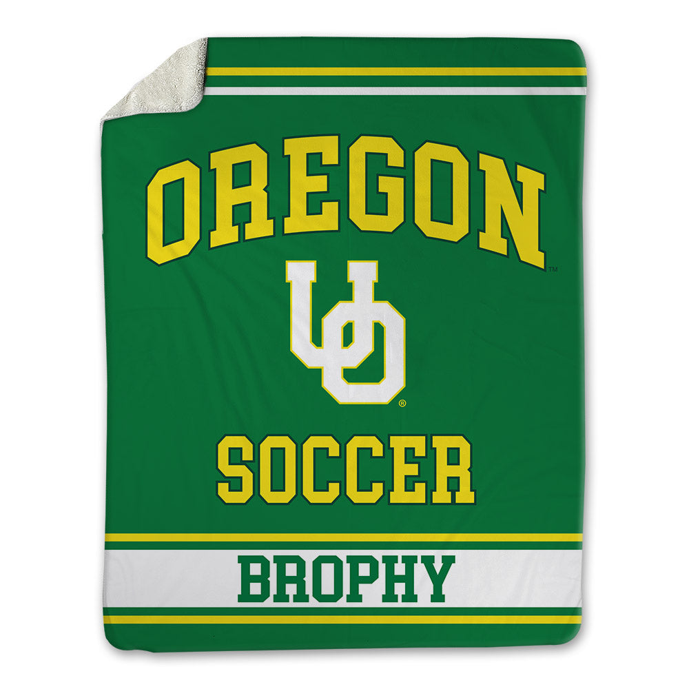 Oregon - NCAA Women's Soccer : Camille Brophy - Blanket-0