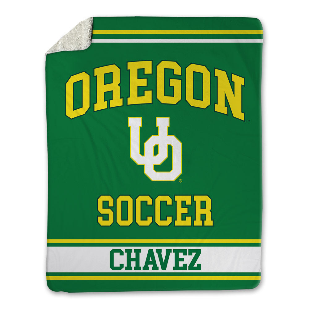 Oregon - NCAA Women's Soccer : Kailee Chavez - Blanket-0