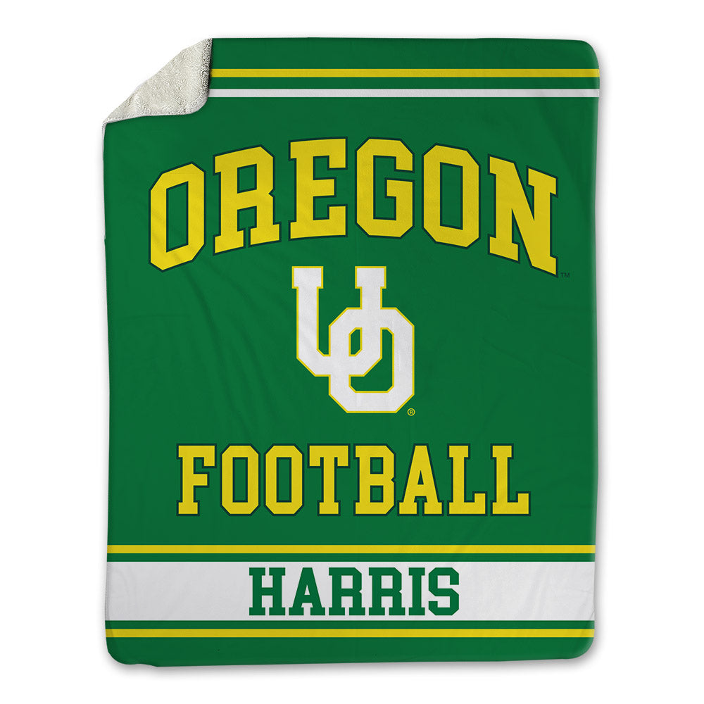 Oregon - NCAA Football : Jay Harris - Blanket-0