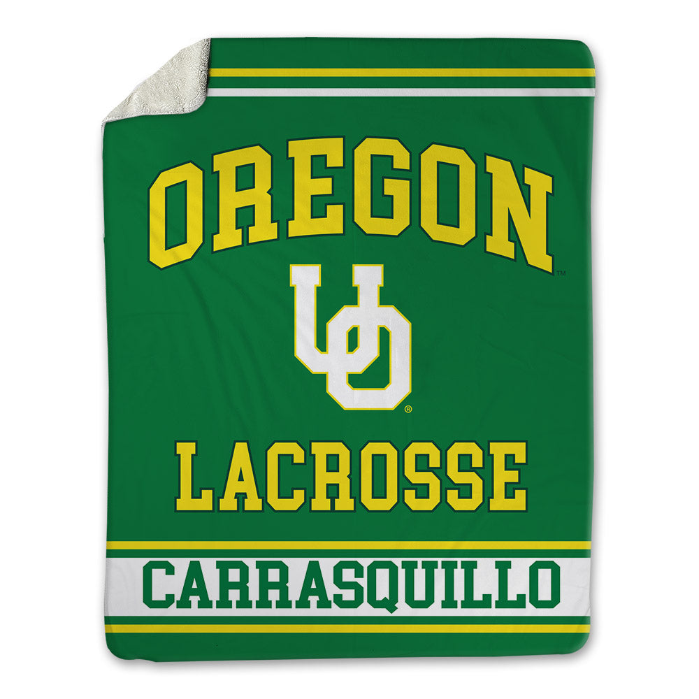 Oregon - NCAA Women's Lacrosse : Brianna Carrasquillo - Blanket-0