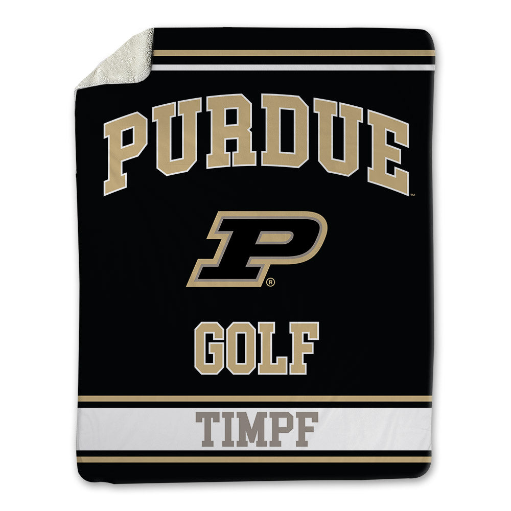 Purdue - NCAA Women's Golf : Lauren Timpf - Blanket-0
