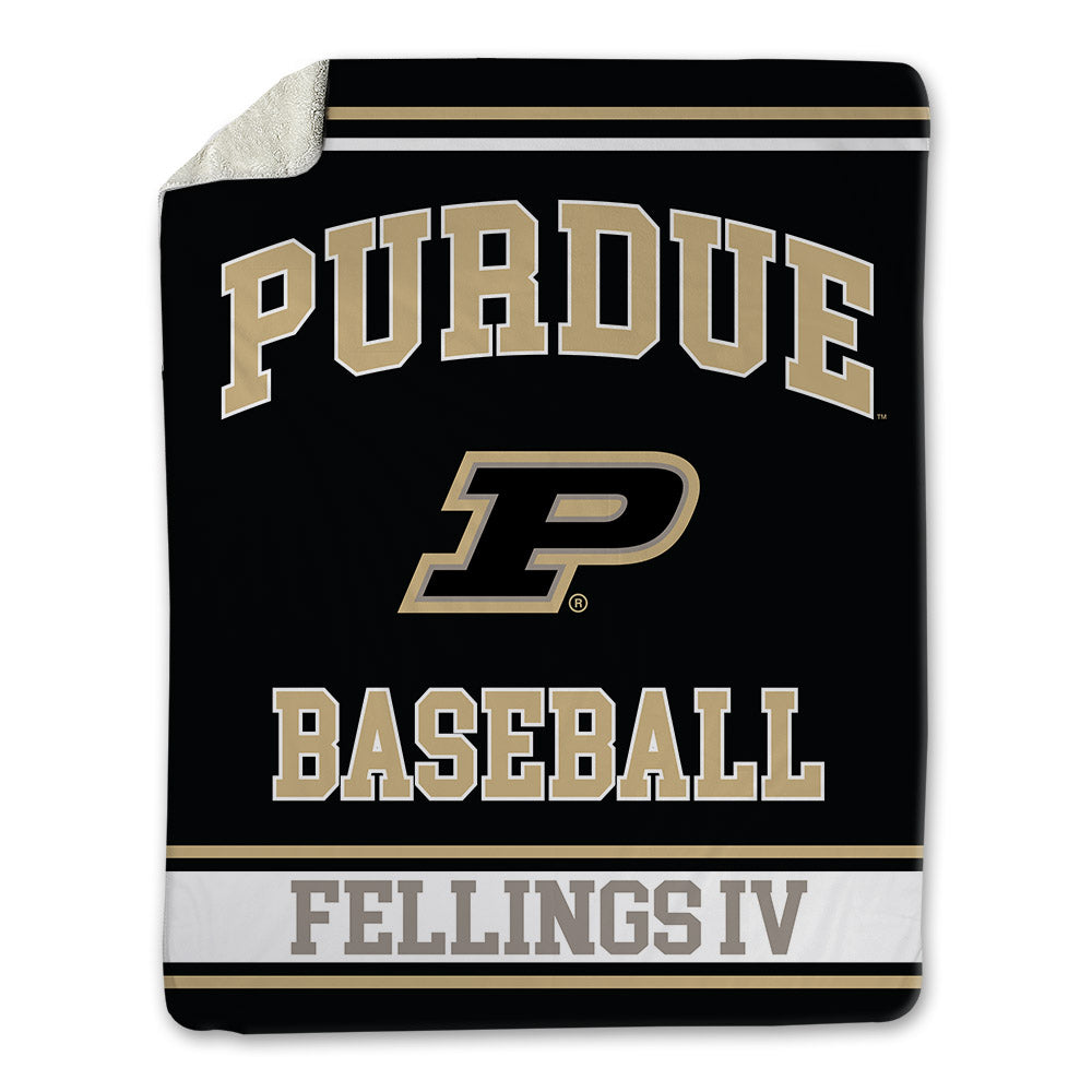 Purdue - NCAA Baseball : Eugene Tro Fellings IV - Blanket-0