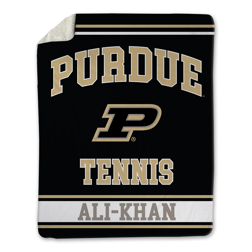 Purdue - NCAA Men's Tennis : Mujtaba Ali-Khan - Blanket-0