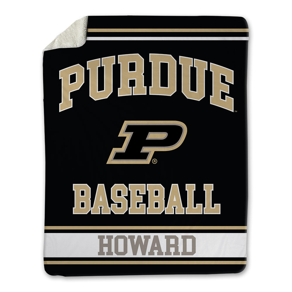 Purdue - NCAA Baseball : Thomas Howard - Blanket-0