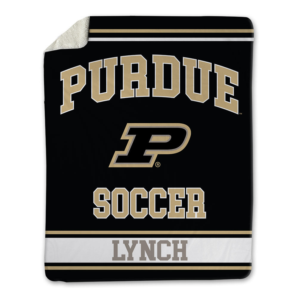 Purdue - NCAA Women's Soccer : Ally Lynch - Blanket-0