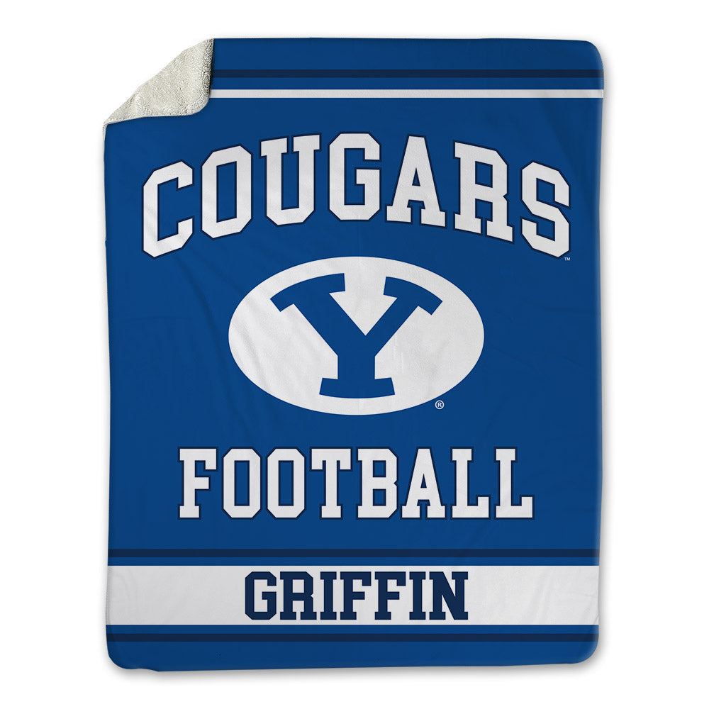 BYU - NCAA Football : Jake Griffin - Blanket-0