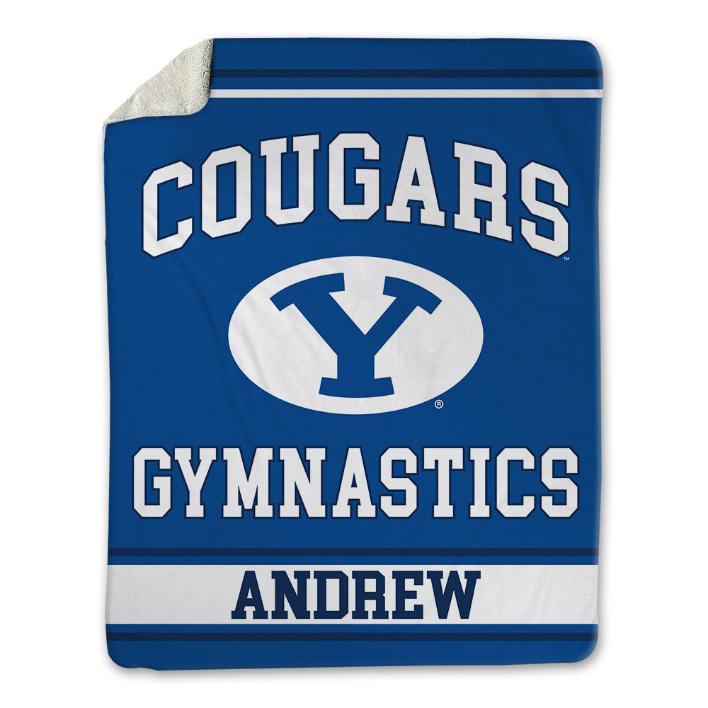 BYU - NCAA Women's Gymnastics : Chiara Andrew - Blanket-0