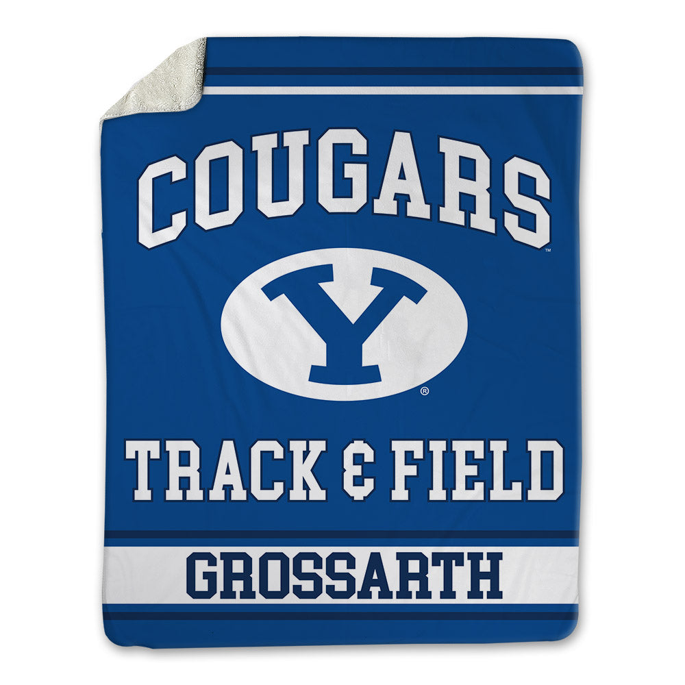 BYU - NCAA Women's Track & Field : Makayla Grossarth - Blanket-0