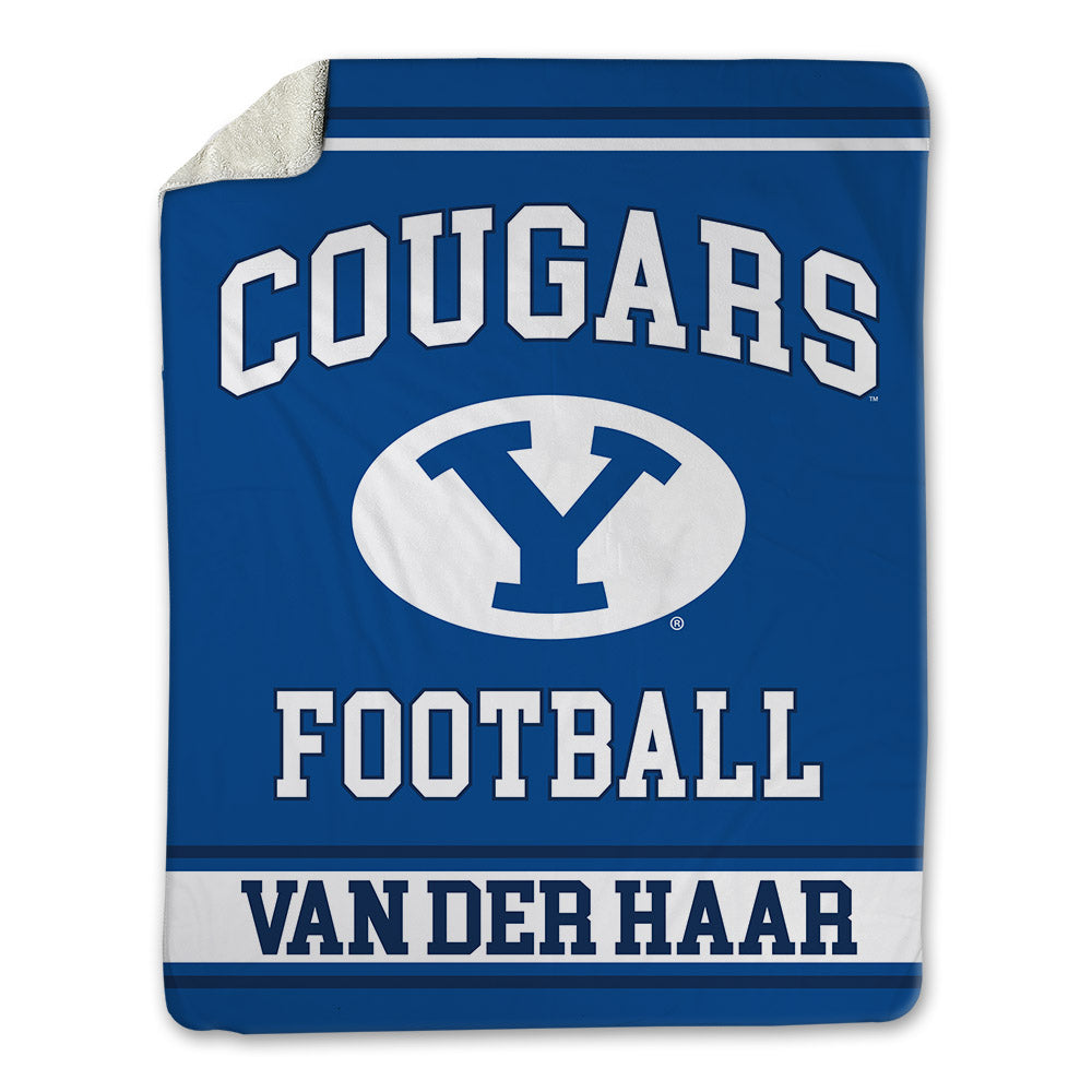 BYU - NCAA Football : Samuel Van Der Haar - Blanket-0
