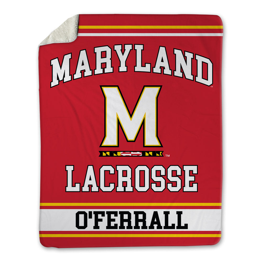 Maryland - NCAA Women's Lacrosse : Neve O'Ferrall - Blanket-0
