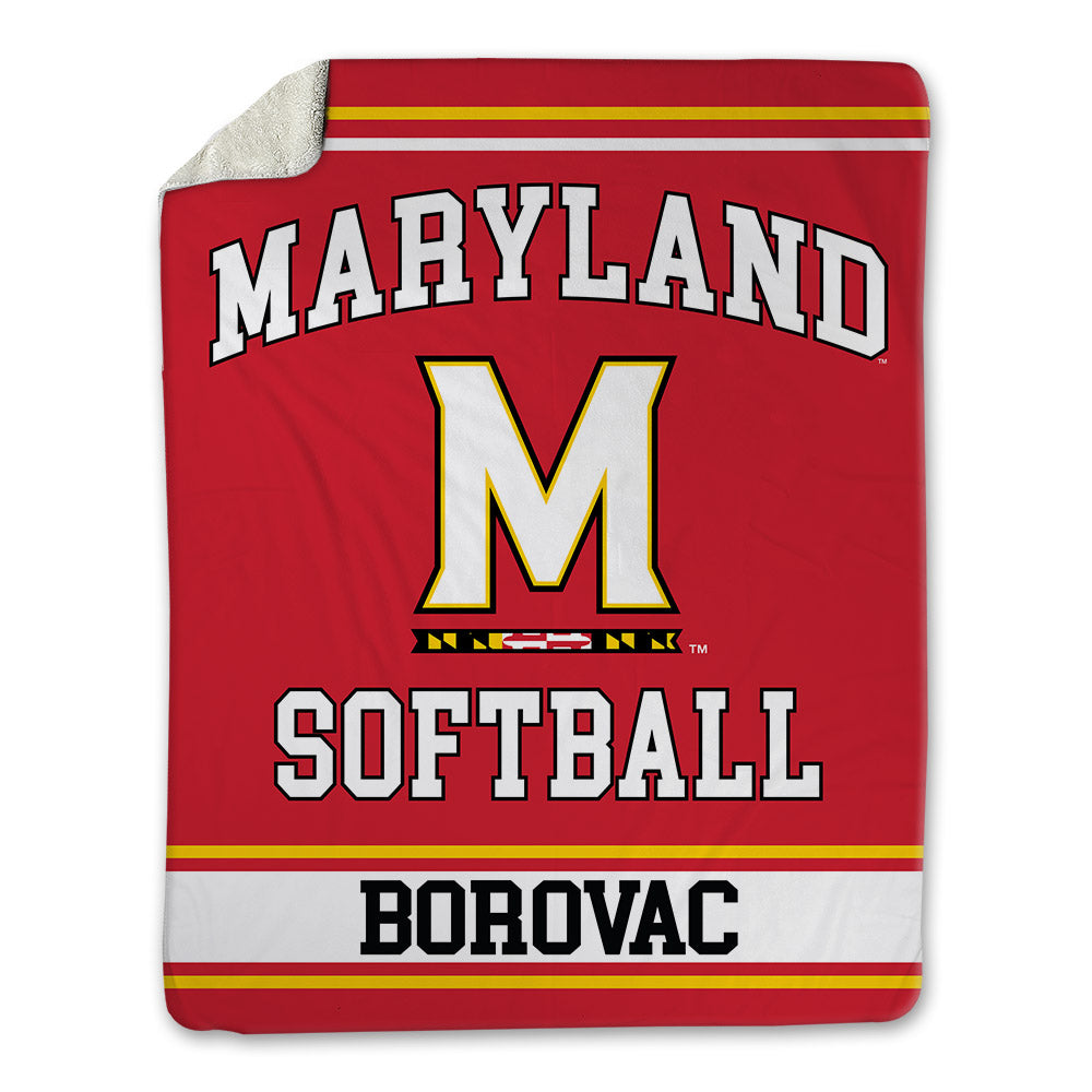Maryland - NCAA Softball : Taylor Borovac - Blanket-0