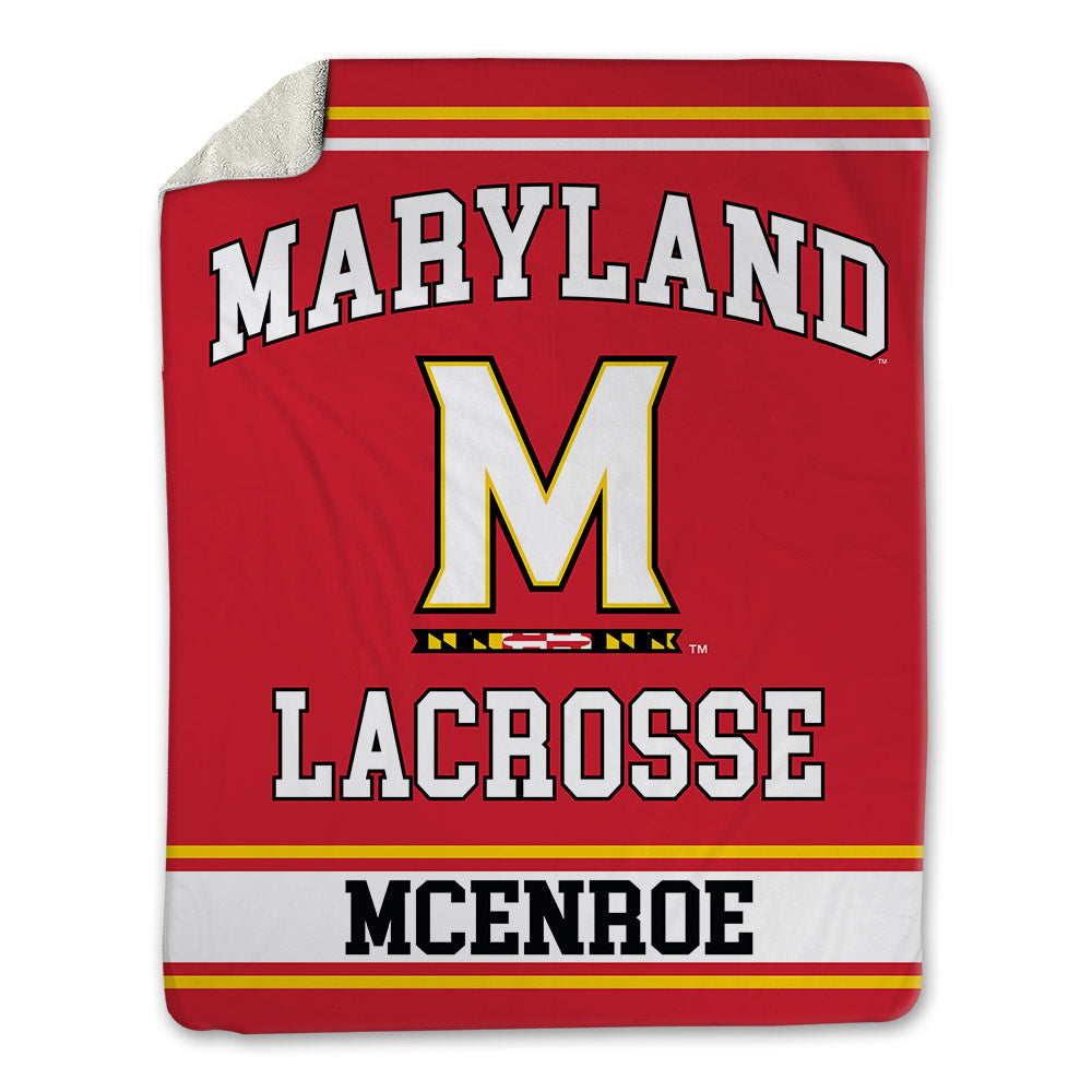 Maryland - NCAA Women's Lacrosse : Reileigh McEnroe - Blanket-0