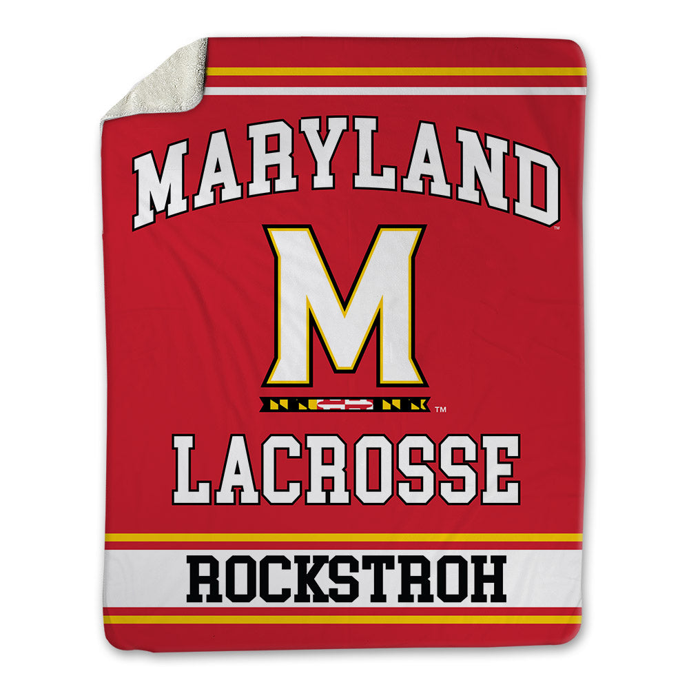 Maryland - NCAA Women's Lacrosse : Olivia Rockstroh - Blanket-0