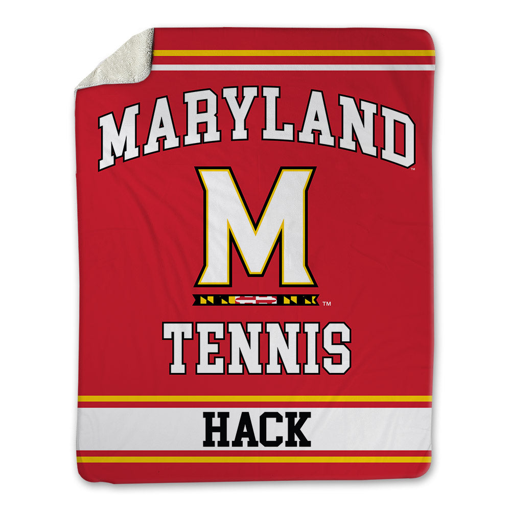 Maryland - NCAA Women's Tennis : Danielle Hack - Blanket-0