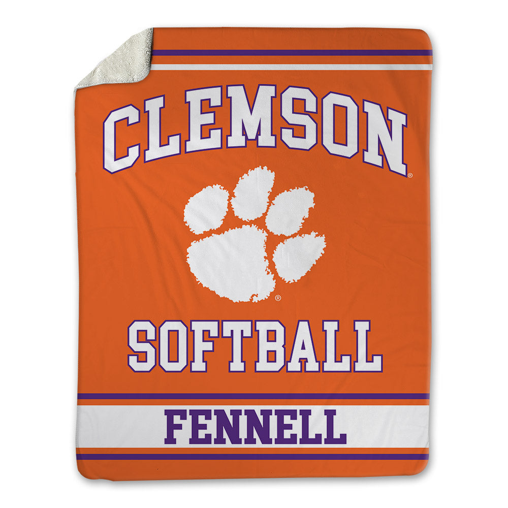 Clemson - NCAA Softball : Riley Fennell - Blanket-0