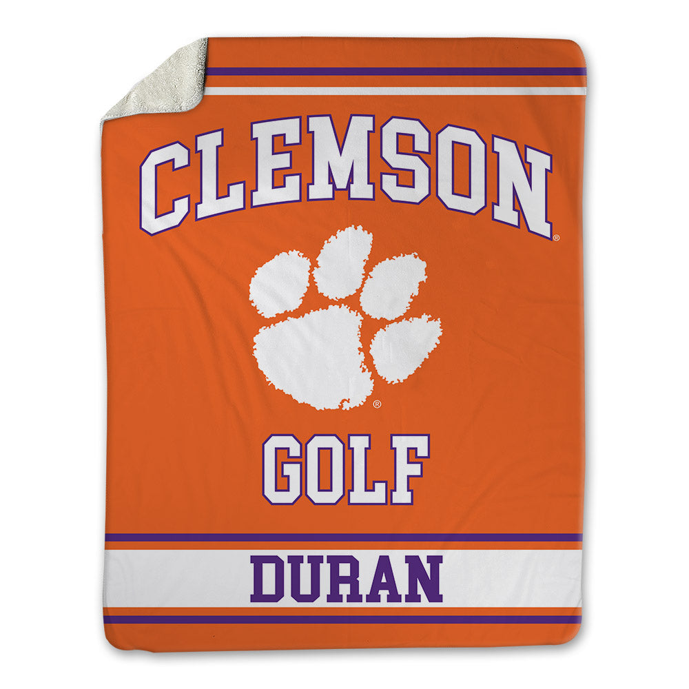 Clemson - NCAA Men's Golf : Samuel Duran Duran - Blanket-0