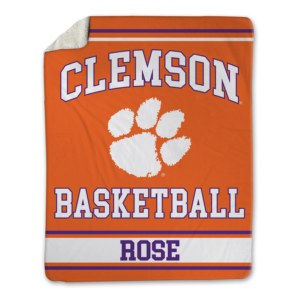 Clemson - NCAA Women's Basketball : Rachael Rose - Blanket-0