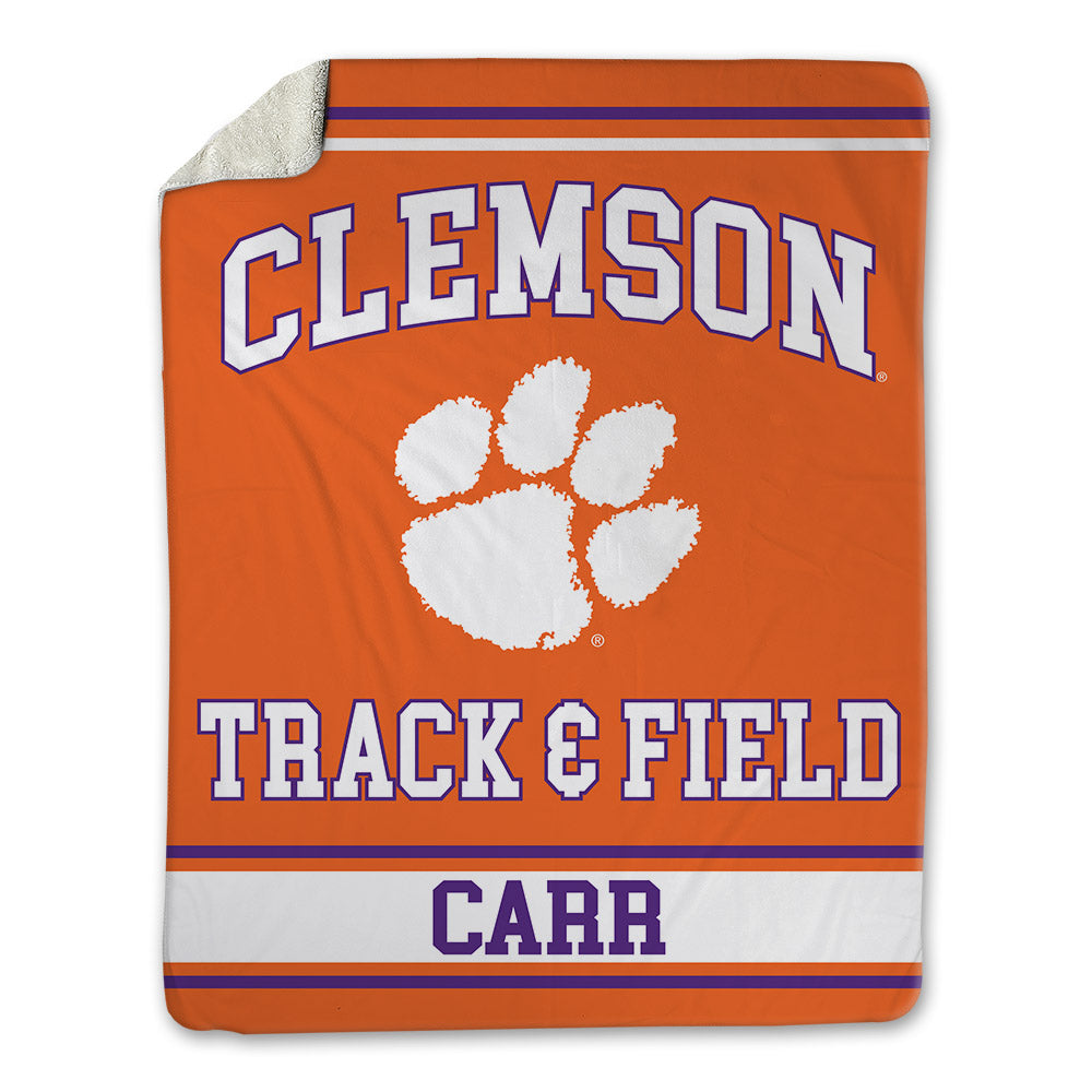 Clemson - NCAA Women's Track & Field : Jordan Carr - Blanket-0