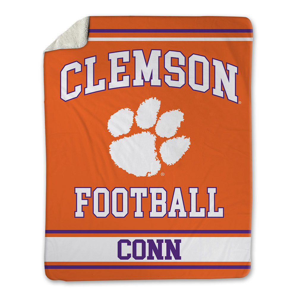 Clemson - NCAA Football : Brodey Conn - Blanket-0