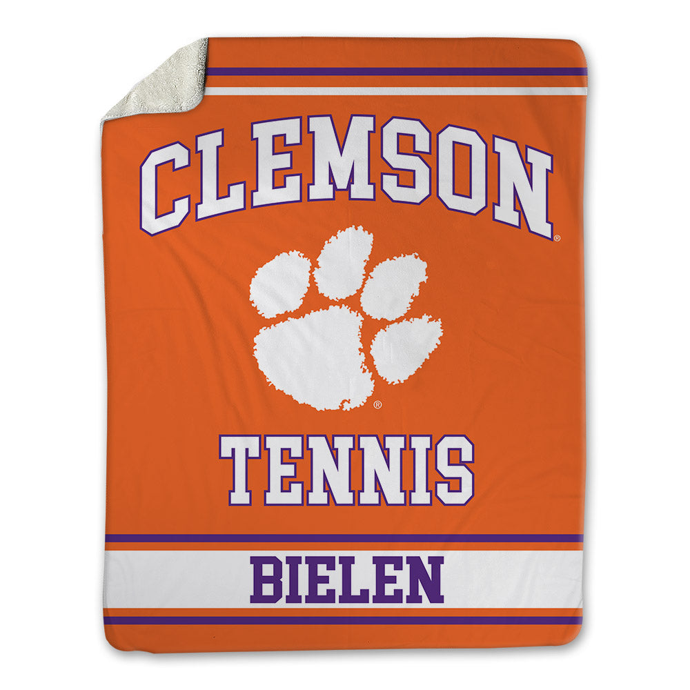 Clemson - NCAA Men's Tennis : Sebastian Bielen - Blanket-0