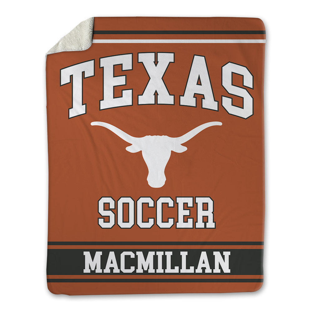 Texas - NCAA Women's Soccer : Molly MacMillan - Blanket-0