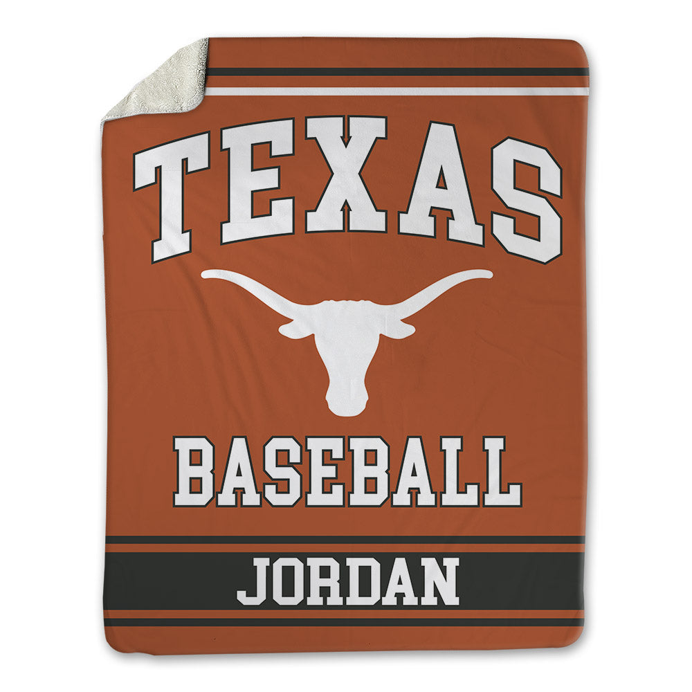 Texas - NCAA Baseball : Donovan Jordan - Blanket-0