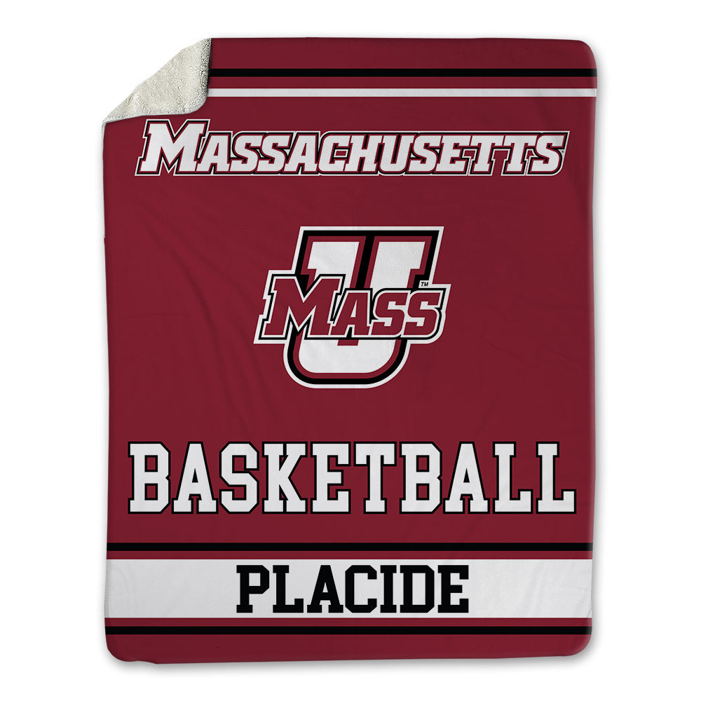 UMass - NCAA Men's Basketball : Isaiah Placide - Blanket-0