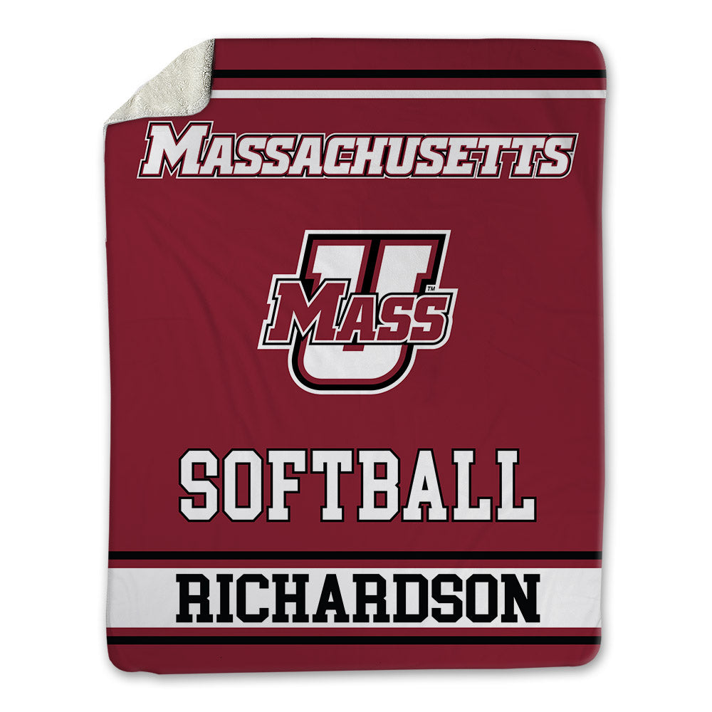UMass - NCAA Softball : Taylor Richardson - Blanket-0