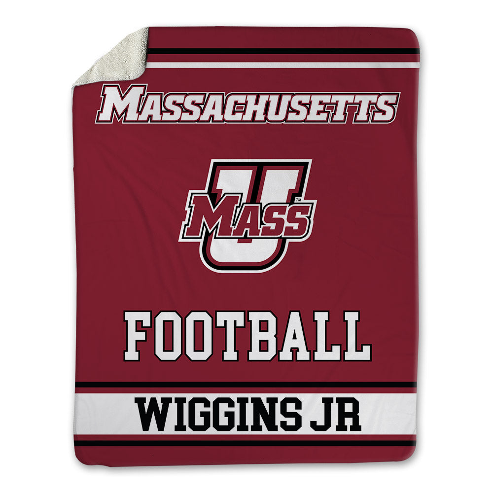 UMass - NCAA Football : Jermaine Wiggins Jr - Blanket-0