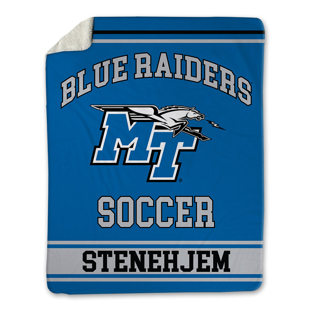 MTSU - NCAA Women's Soccer : Mya Stenehjem - Blanket-0