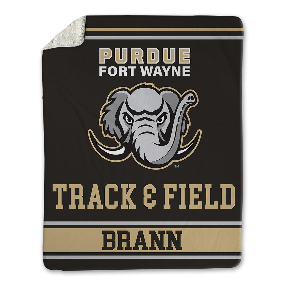 PFW - NCAA Men's Track & Field : Ashton Brann - Blanket-0