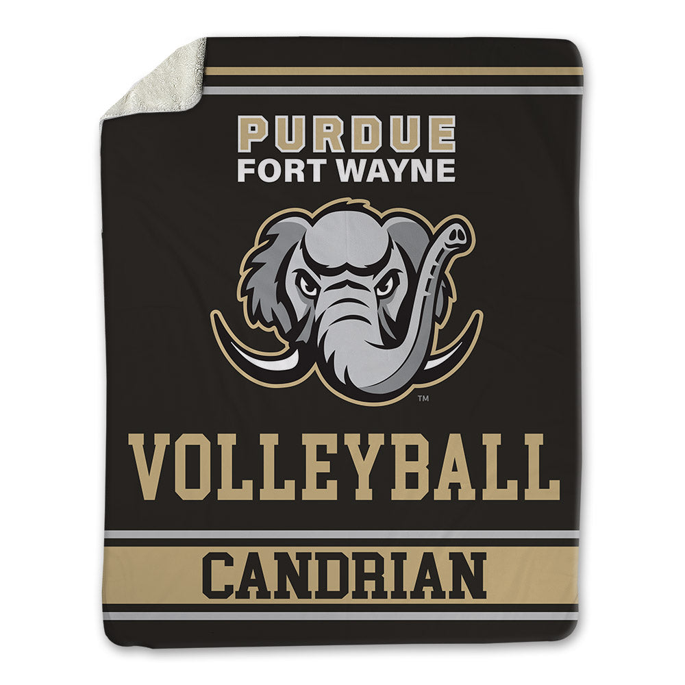 PFW - NCAA Men's Volleyball : JP Candrian - Blanket-0