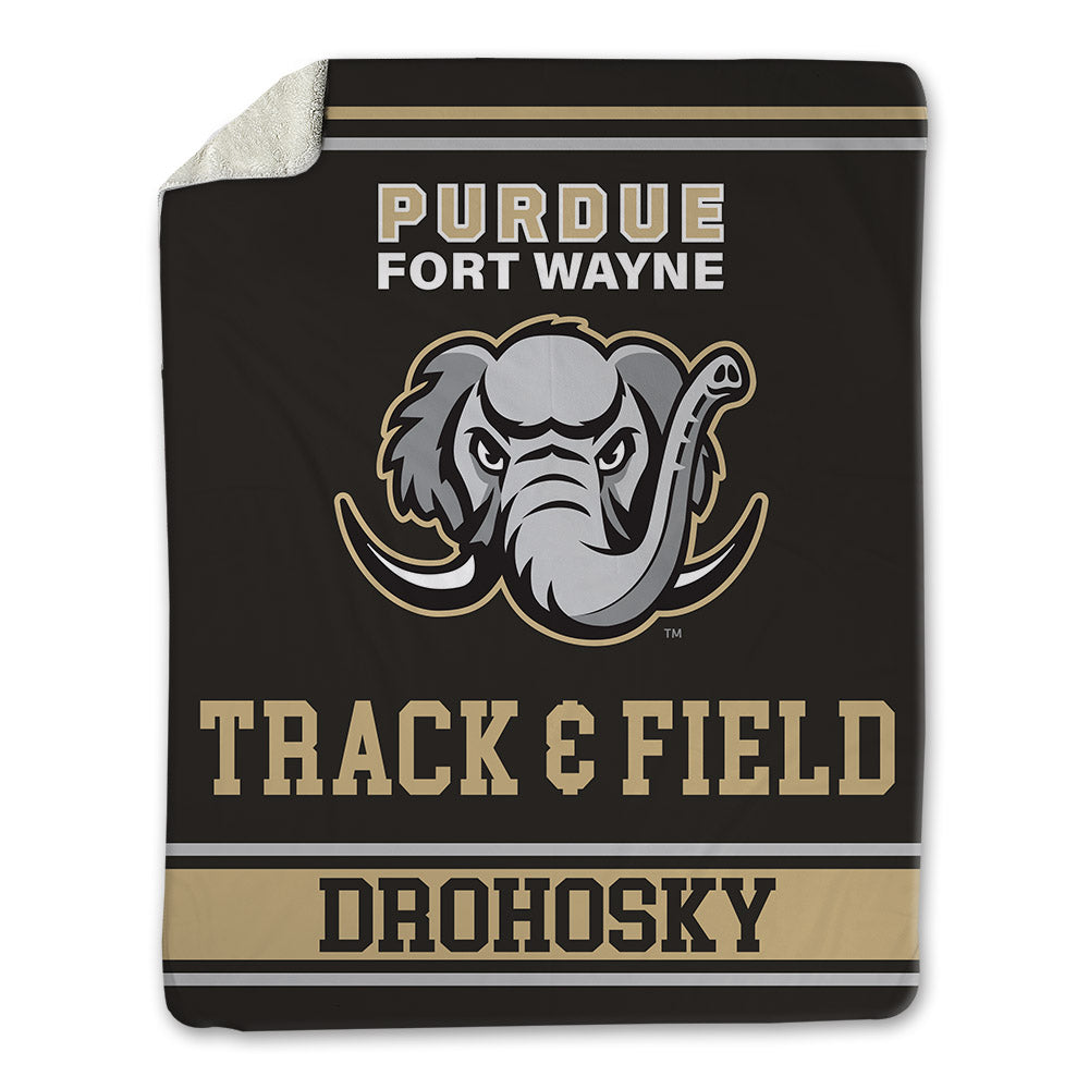 PFW - NCAA Men's Track & Field : Michael Drohosky - Blanket-0