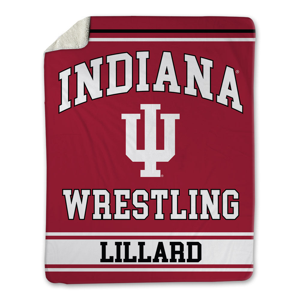 Indiana - NCAA Wrestling : Tyler Lillard - Blanket-0