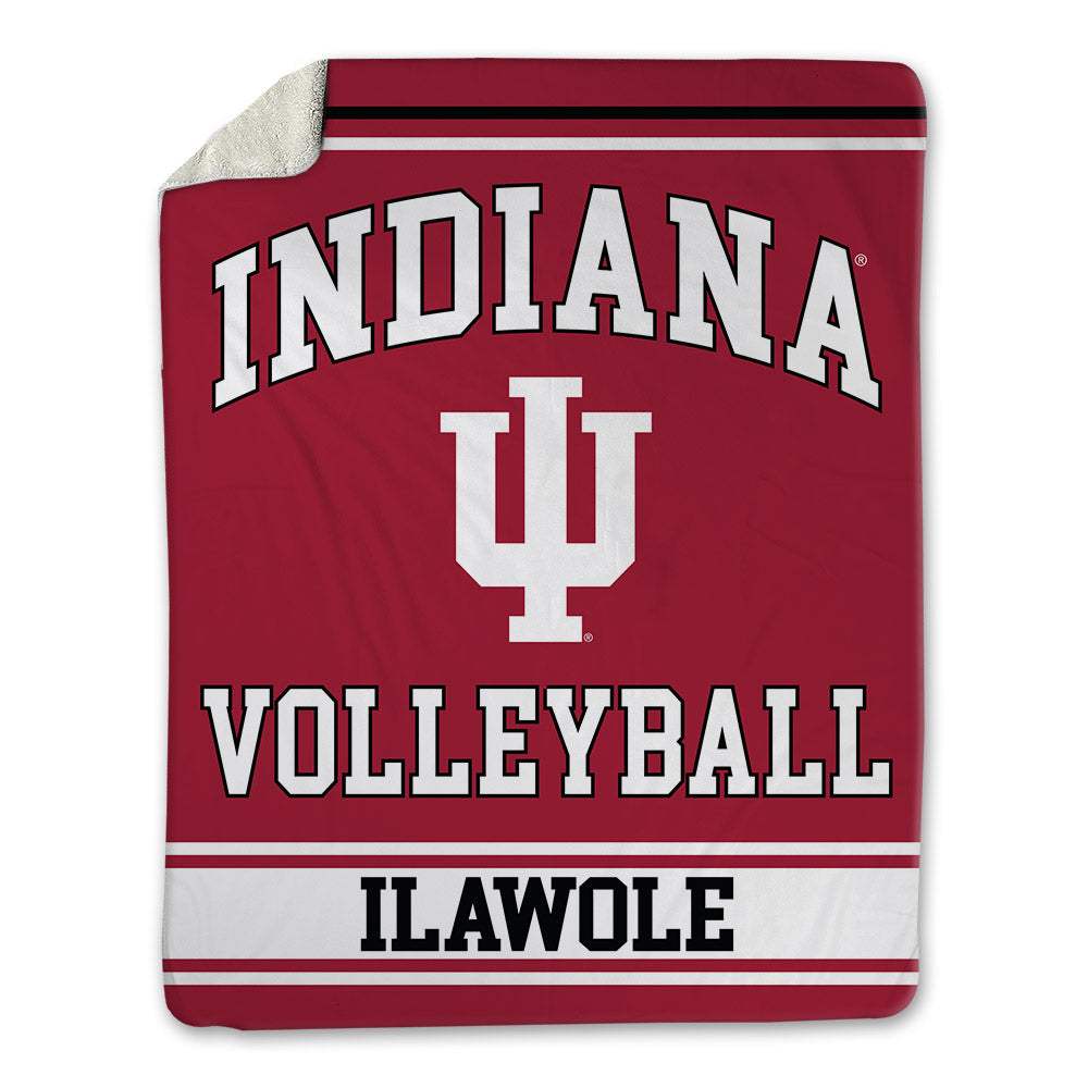 Indiana - NCAA Women's Volleyball : Sade Ilawole - Blanket-0