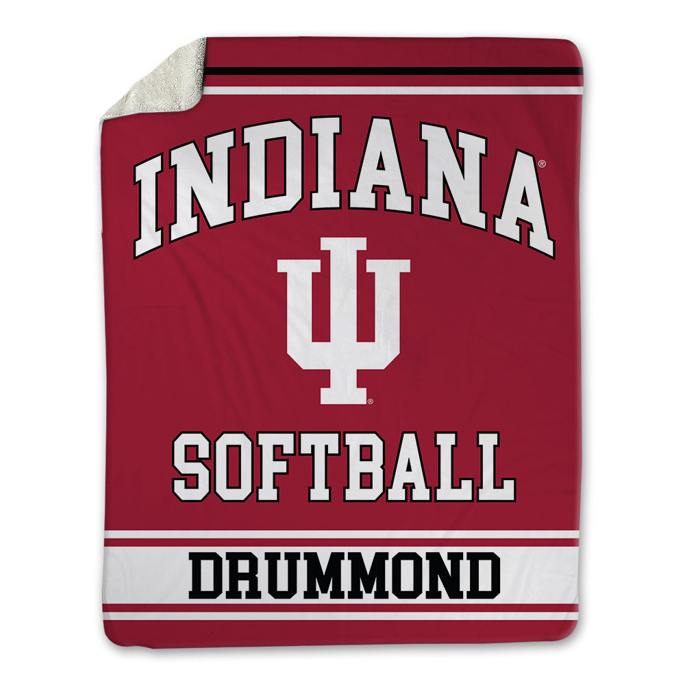 Indiana - NCAA Softball : Peyton Drummond - Blanket-0