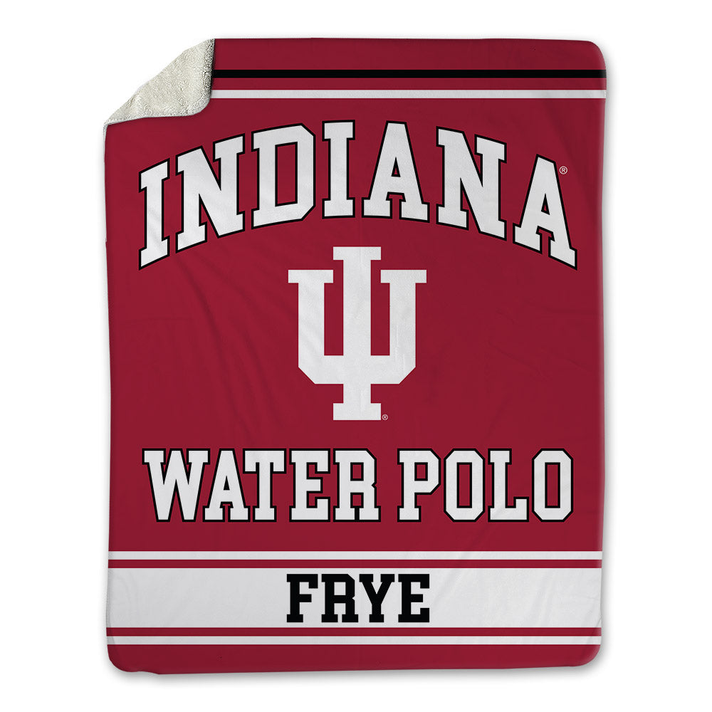 Indiana - NCAA Women's Water Polo : Maggie Frye - Blanket-0