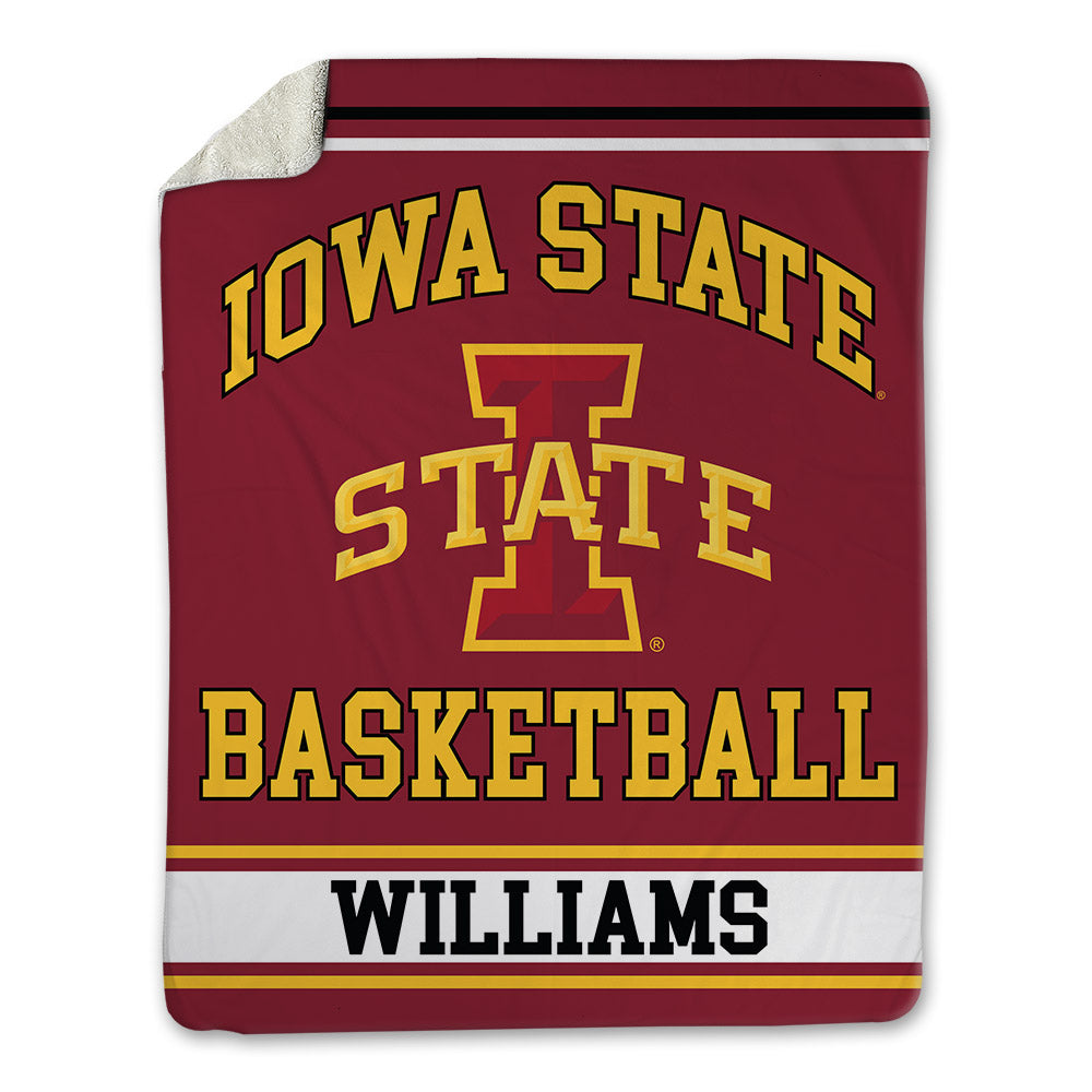 Iowa State - NCAA Women's Basketball : Alisa Williams - Blanket-0