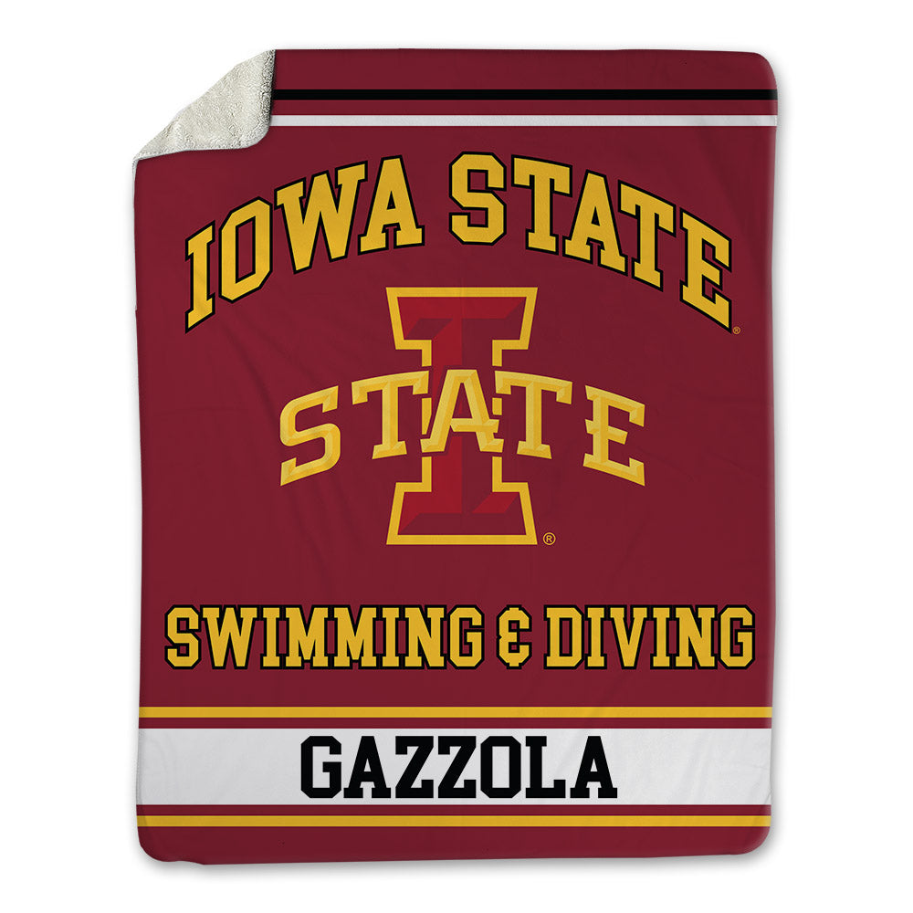 Iowa State - NCAA Women's Swimming & Diving : Carlotta Gazzola - Blanket-0