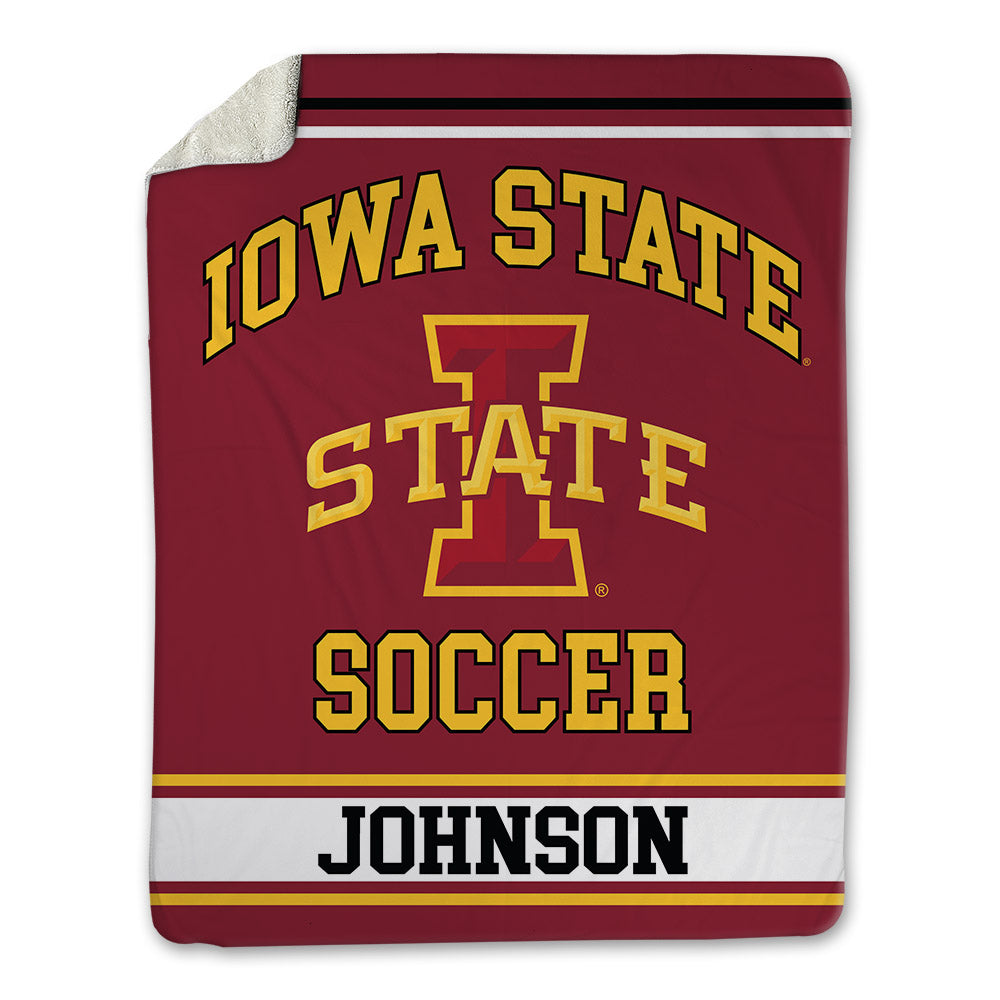 Iowa State - NCAA Women's Soccer : Gili Johnson - Blanket-0