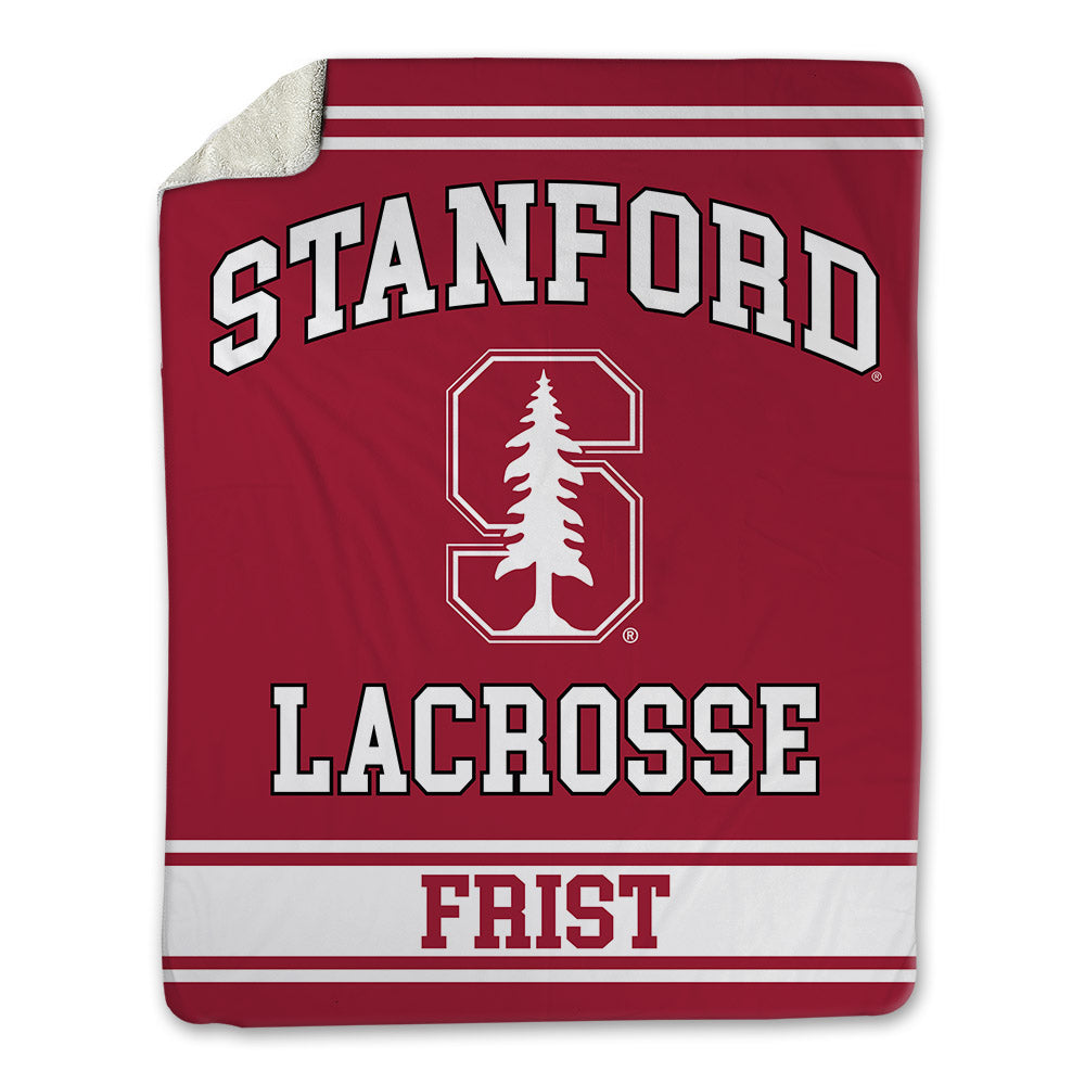 Stanford - NCAA Women's Lacrosse : Annabel Frist - Blanket-0