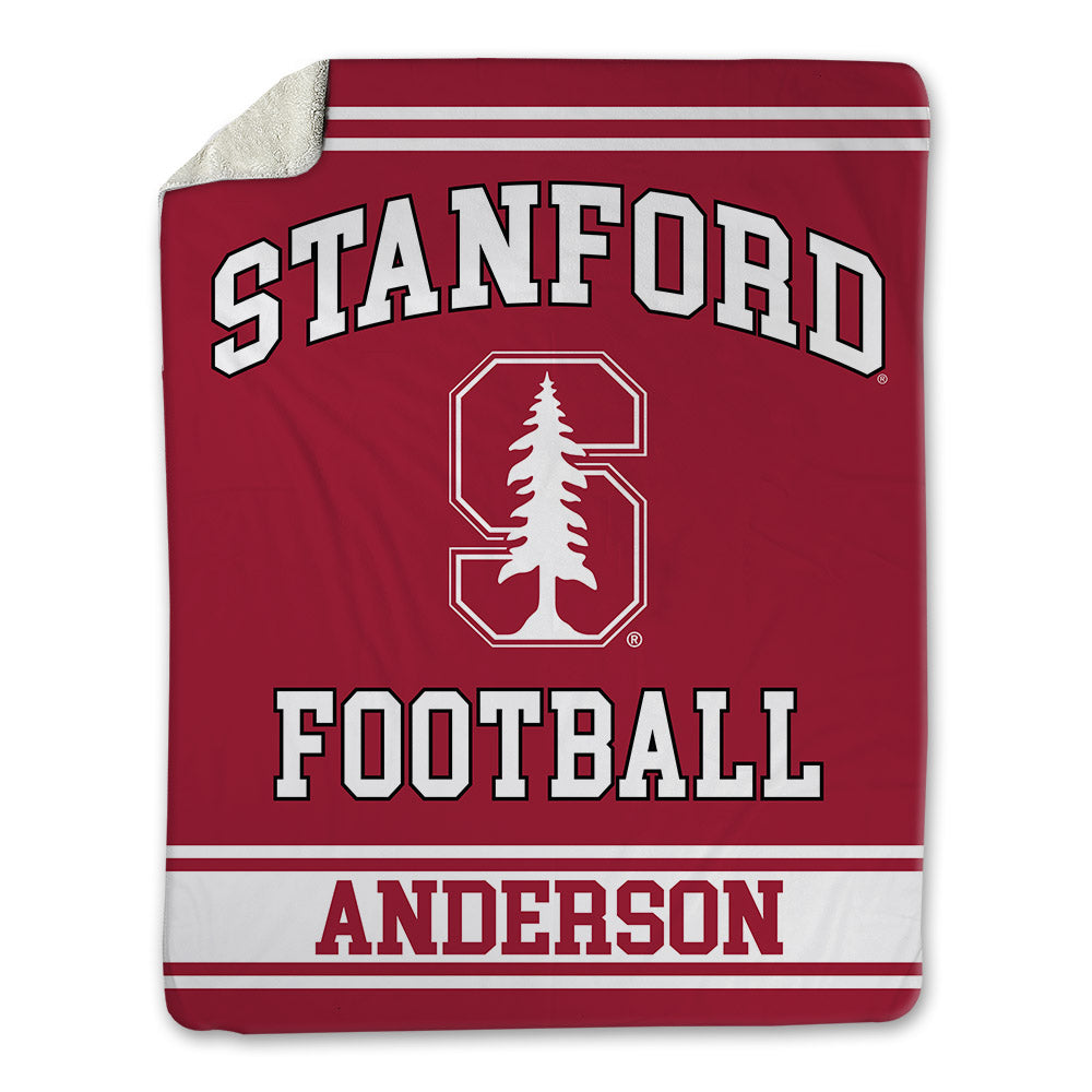 Stanford - NCAA Football : Fisher Anderson - Blanket-0