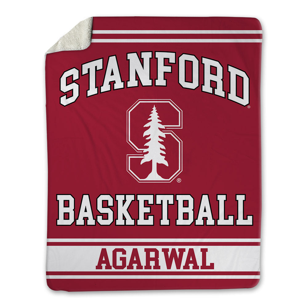 Stanford - NCAA Men's Basketball : Ryan Agarwal - Blanket-0
