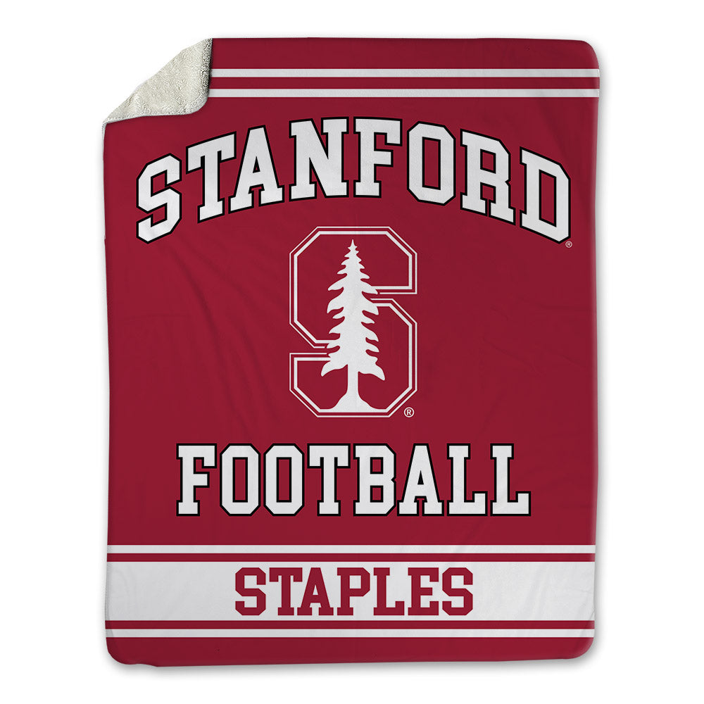 Stanford - NCAA Football : omar staples - Blanket-0