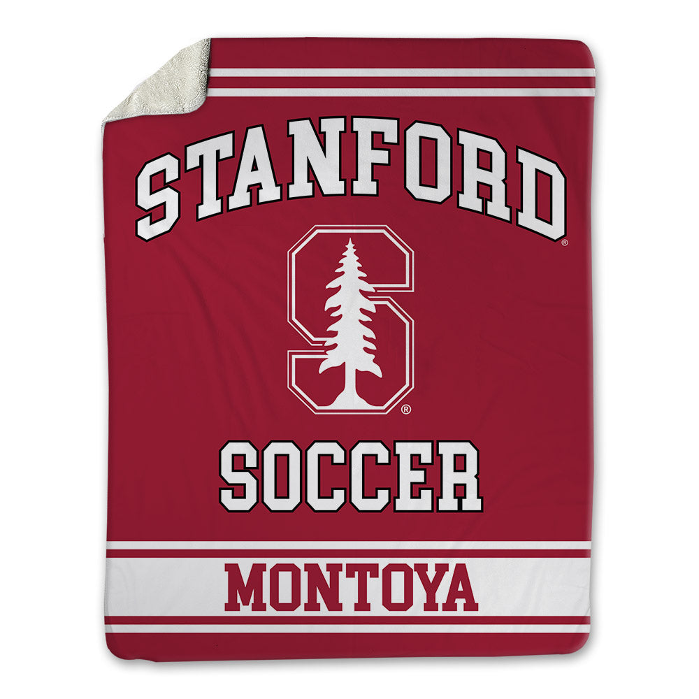 Stanford - NCAA Women's Soccer : Allie Montoya - Blanket-0