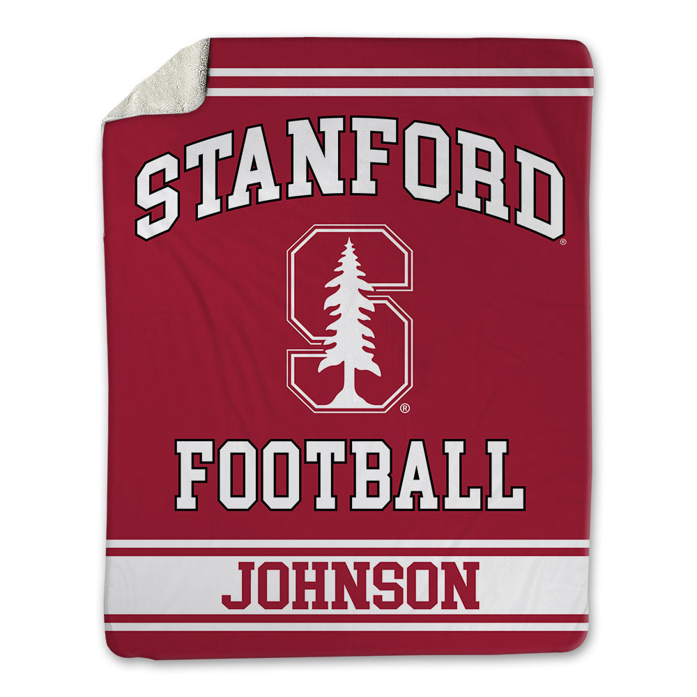 Stanford - NCAA Football : Zach Johnson - Blanket-0
