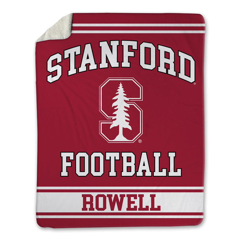 Stanford - NCAA Football : Zach Rowell - Blanket-0