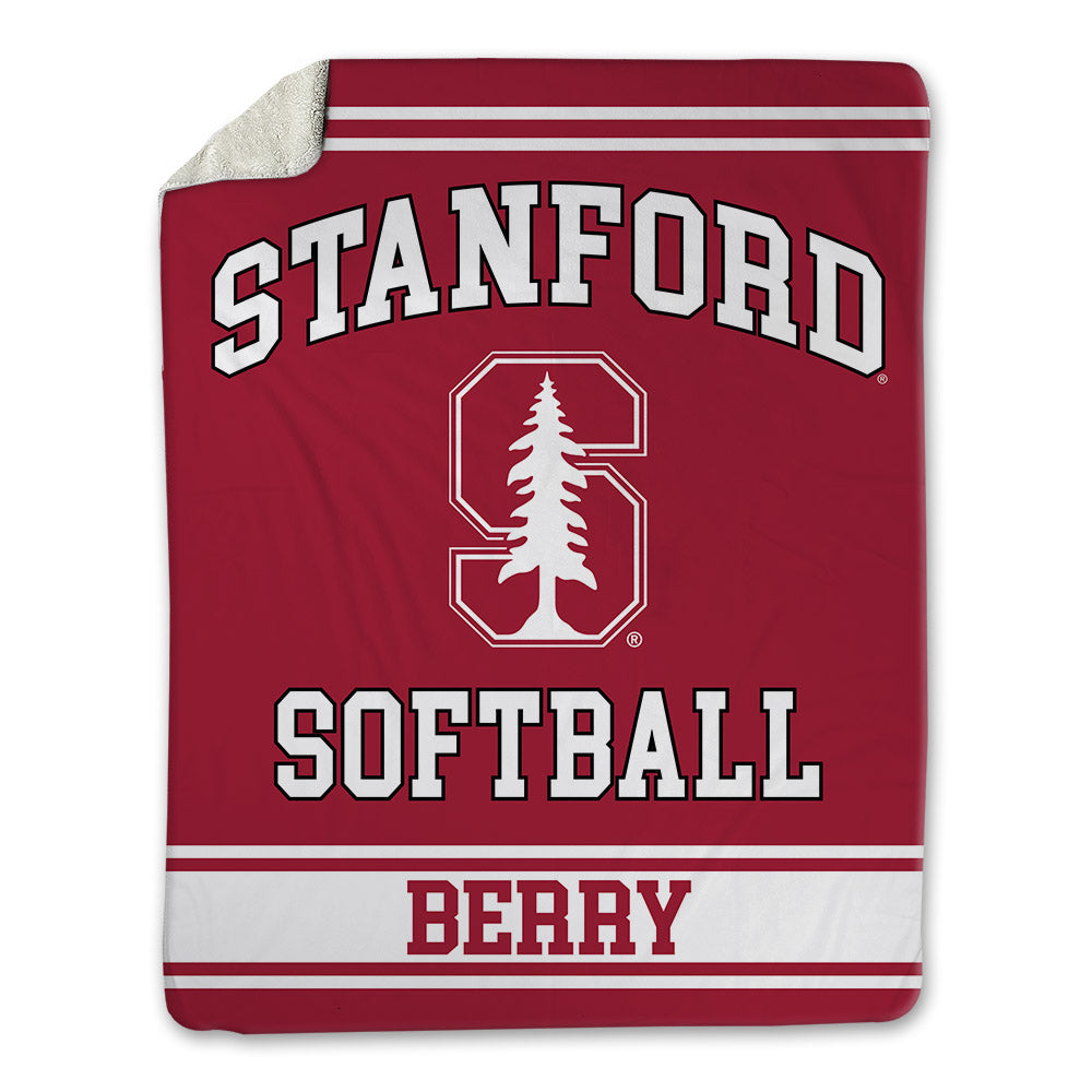 Stanford - NCAA Softball : Jade Berry - Blanket-0