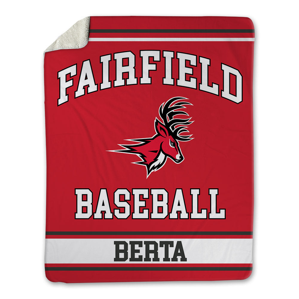Fairfield - NCAA Baseball : Evan Berta - Blanket-0