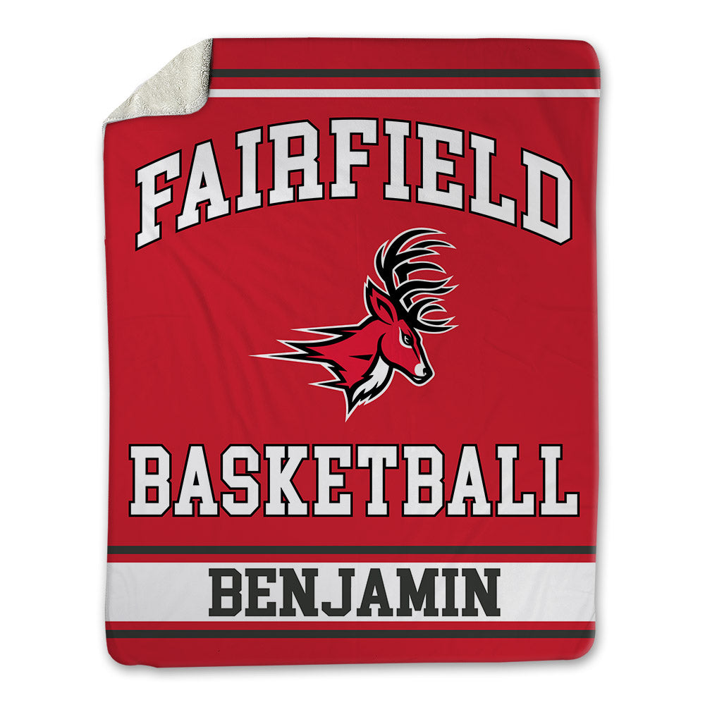 Fairfield - NCAA Men's Basketball : Brandon Benjamin - Blanket-0